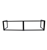 ProX ProX Black Frame 6 Ft foldable 4 Panel Tabletop DJ Facade Front Board Booth with Black and White Scrims and Portable bag (XF-TTFB)