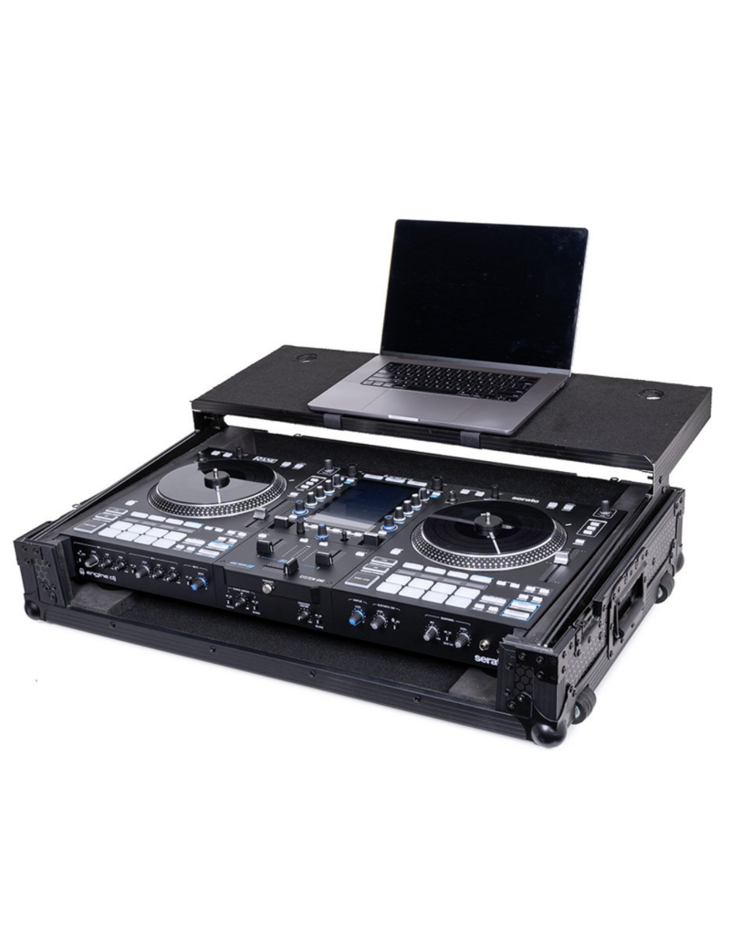 Headliner Headliner Pitch Black Flight Case for RANE System One w/ Laptop Platform & Wheels  (HL10027)