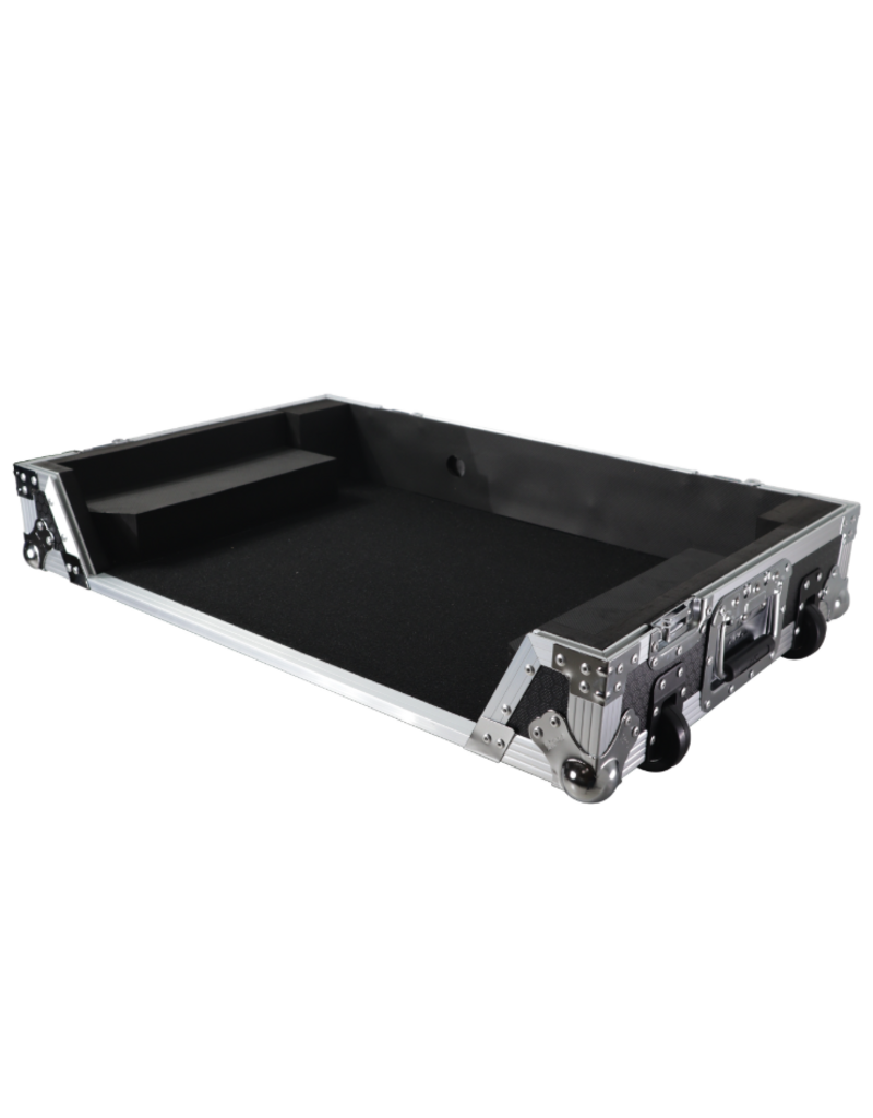 ProX ProX ATA Style Flight Case for Pioneer DDJ-REV7 DJ Controller with Wheels: Black/Silver (XS-DDJREV7W)