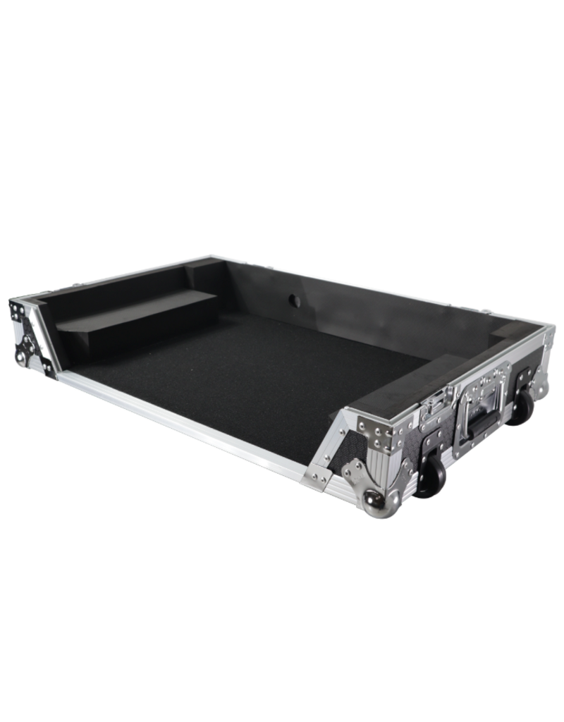 ProX ProX ATA Style Flight Case for Pioneer DDJ-REV7 DJ Controller with Wheels: Black/Silver (XS-DDJREV7W)
