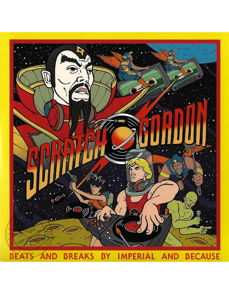 Jesse Dean SCRATCH GORDON - IMPERIAL AND BECAUSE - 7" Scratch Record (Red Vinyl)