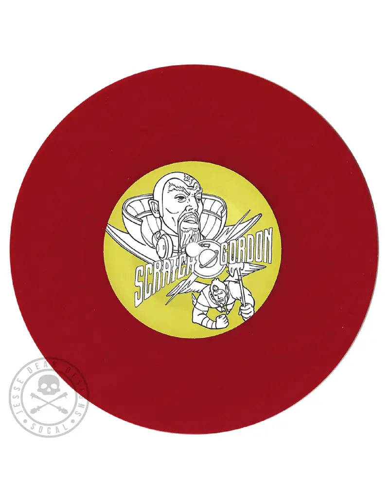 Jesse Dean SCRATCH GORDON - IMPERIAL AND BECAUSE - 7" Scratch Record (Red Vinyl)