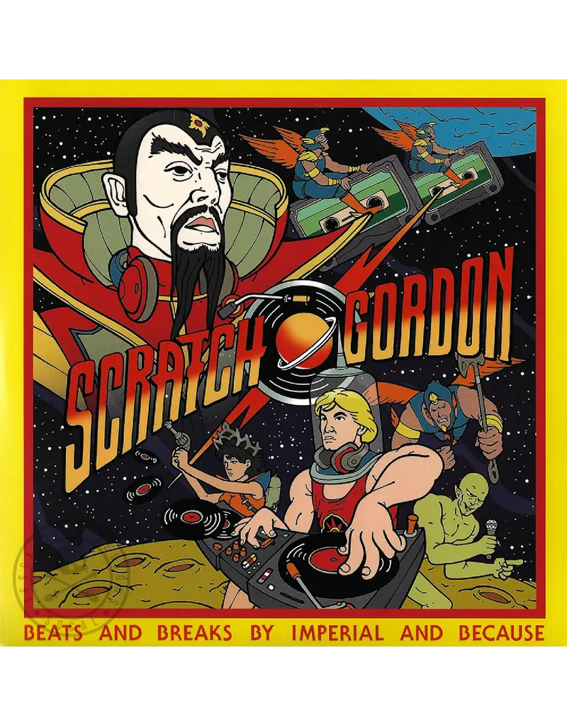 Jesse Dean SCRATCH GORDON - IMPERIAL AND BECAUSE - 7" Scratch Record (Red Vinyl)