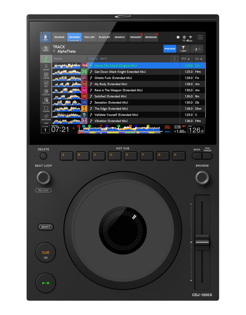 AlphaTheta CDJ-1500X Multi Player -  AlphaTheta