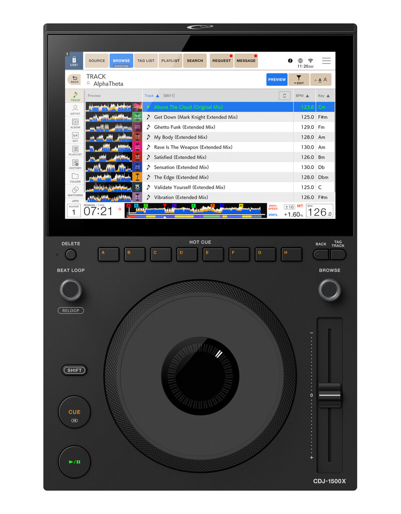 AlphaTheta CDJ-1500X Multi Player -  AlphaTheta