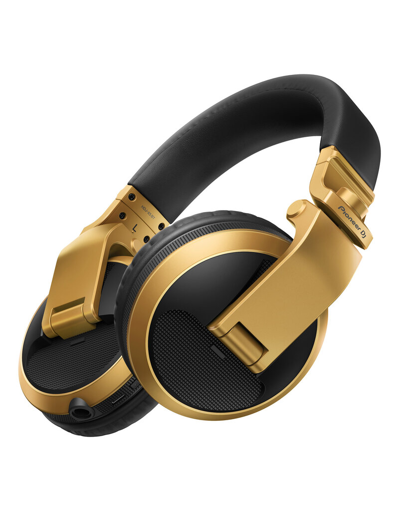 HDJ-X5BT-N Gold Over-ear DJ headphones with Bluetooth® wireless technology - Pioneer DJ