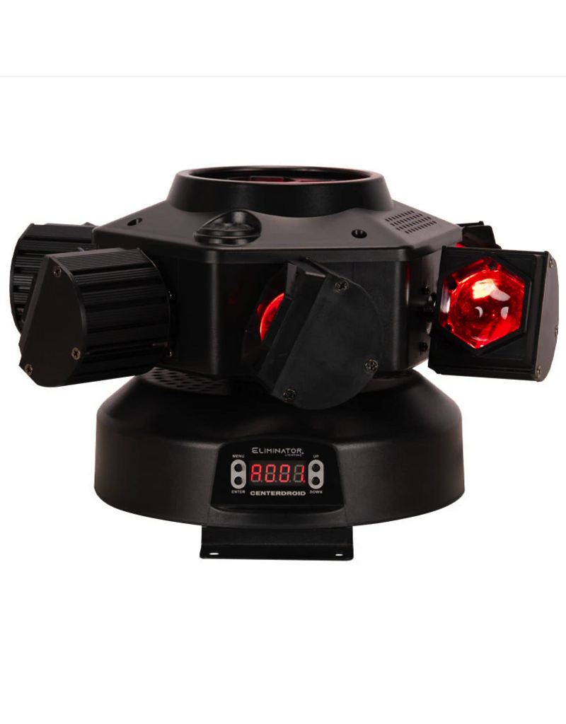 Eliminator Eliminator CenterDroid from ADJ:  All-in-One Lighting Effect Fixture (CEN100)