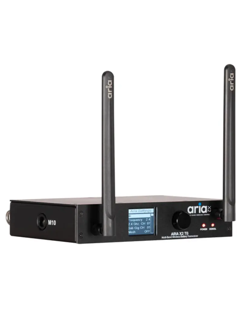 ADJ ADJ Aria X2 TB AC and Battery Wireless DMX Transceiver (AX2191)
