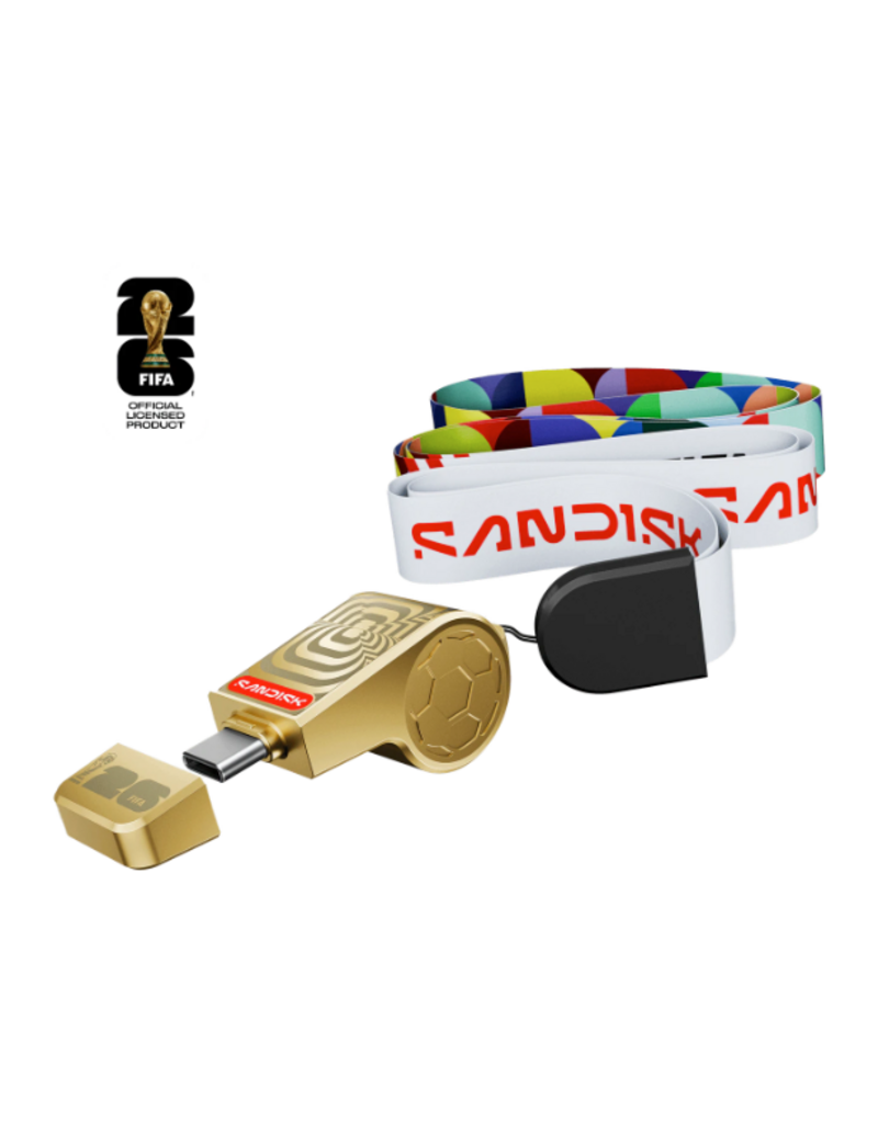 SanDisk SANDISK USB-C Flash Drive: FIFA World Cup 2026™ - 128GB (Gold Edition)