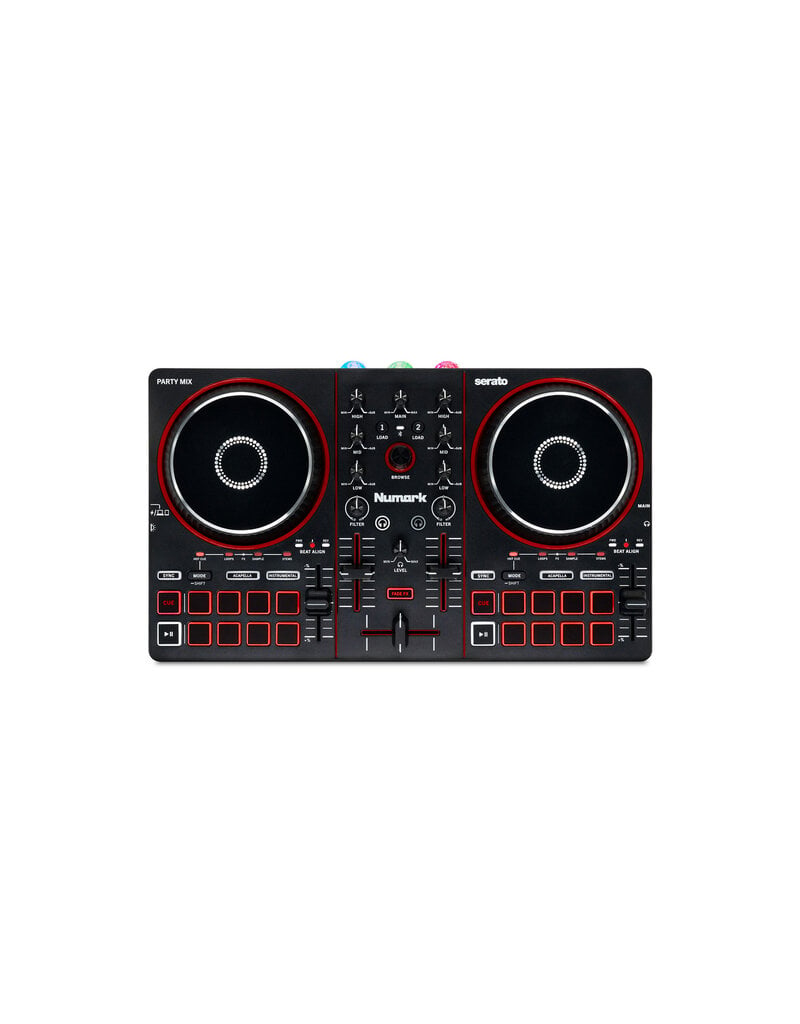 Numark Party Mix III  DJ Controller with Built-in Light Show (PARTYMIXIII)