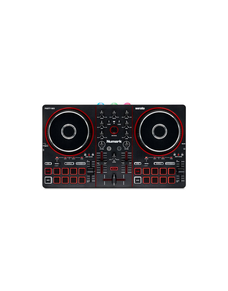 Numark Party Mix III  DJ Controller with Built-in Light Show (PARTYMIXIII)