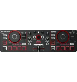Numark MixTrack Go Ultra-Portable 2-Deck DJ Controller with Stems Control (MIXTRACKGO)