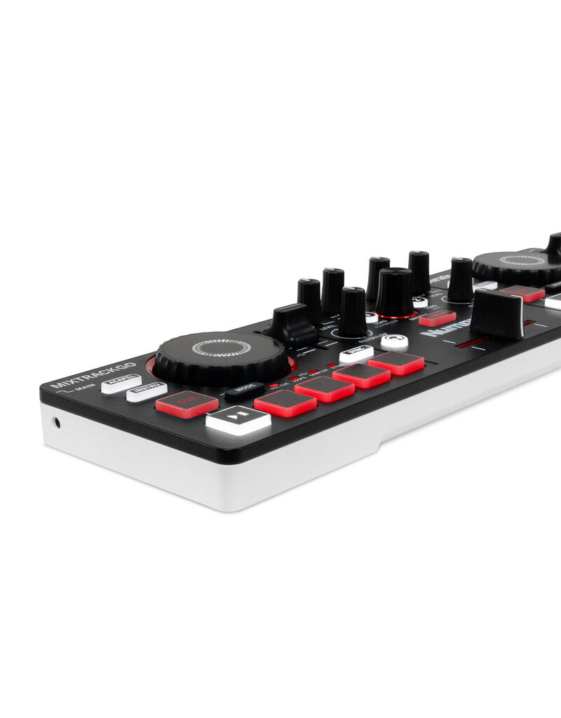 Numark MixTrack Go Ultra-Portable 2-Deck DJ Controller with Stems Control (MIXTRACKGO)