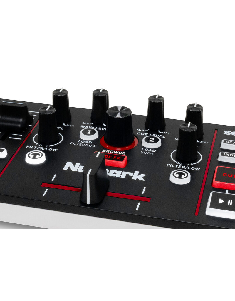 Numark MixTrack Go Ultra-Portable 2-Deck DJ Controller with Stems Control (MIXTRACKGO)