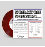 Woodwurk Records Scratch Sounds No 4 (Rock Box) by DJ Woody 7" Scratch Record - Dracula Red