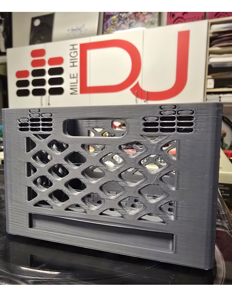 Mile High DJ Supply Milk Crate for 3" Records