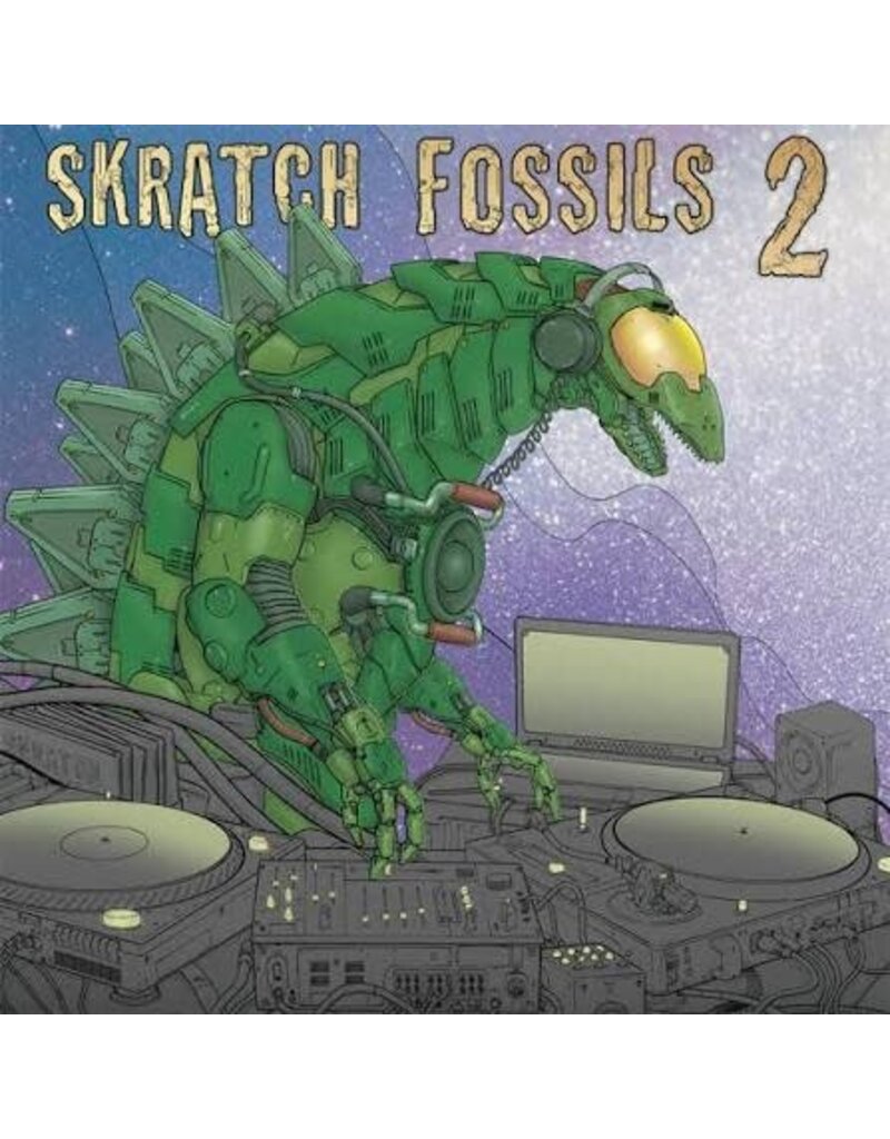 Cut & Paste Skratch Fossils 2: 12" Scratch Record by Moschops