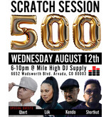 Mile High DJ Supply COMBO Aug. 13: MASTERCLASS + DJ PERFORMANCES feat DJ Qbert, DJ Shortkut, Lok + DJ Kendo