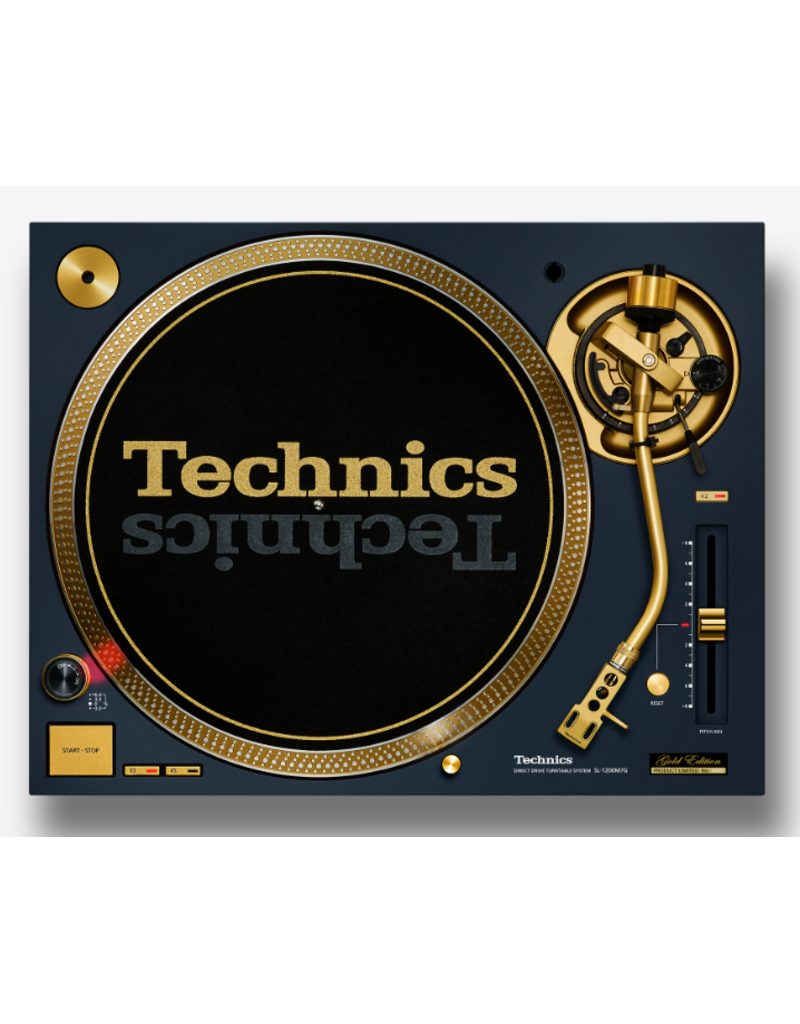 PRE-ORDER BLACK Technics SL-1200 M7G 55th Anniversary Limited Edition Turntable ETA FALL 2026