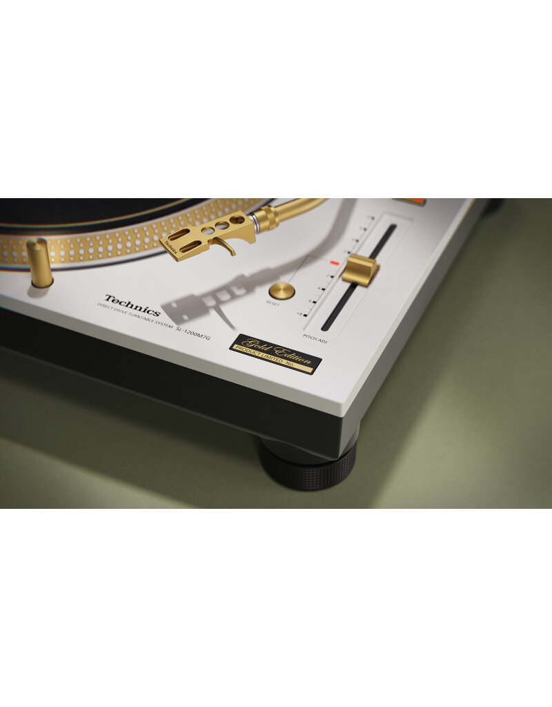 PRE-ORDER WHITE Technics SL-1200 M7G 55th Anniversary Limited Edition Turntable ETA FALL 2026