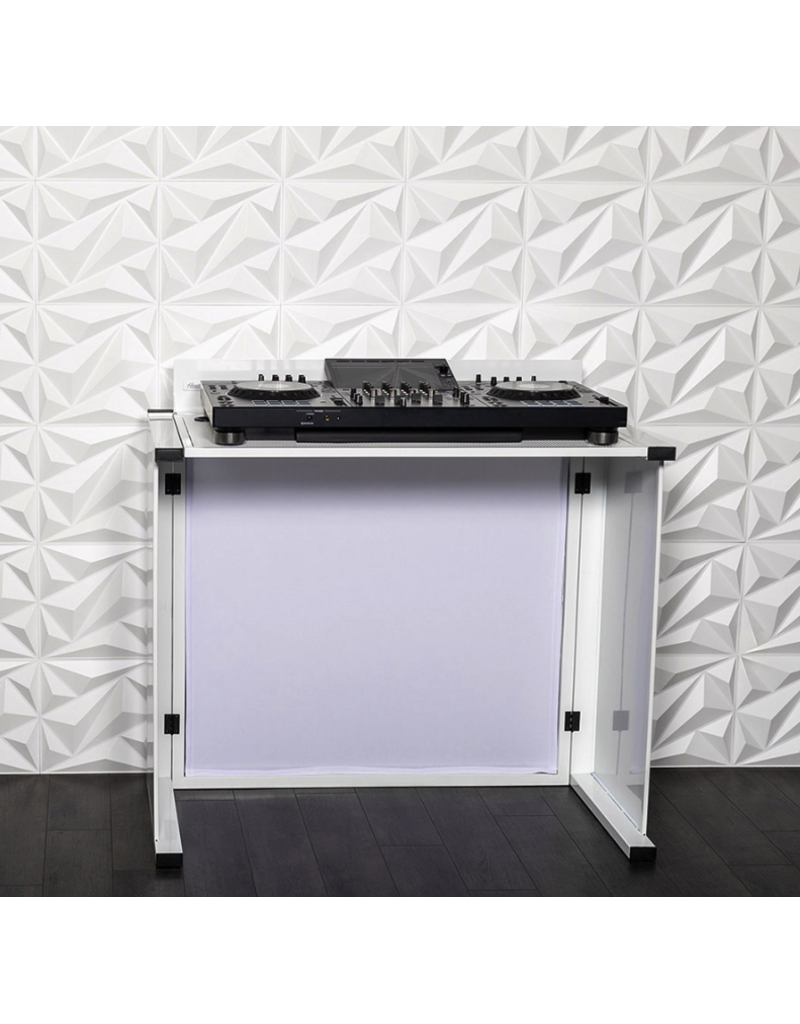 Headliner PRE-ORDER WHITE Headliner Solana Portable DJ Booth ( HL30081)