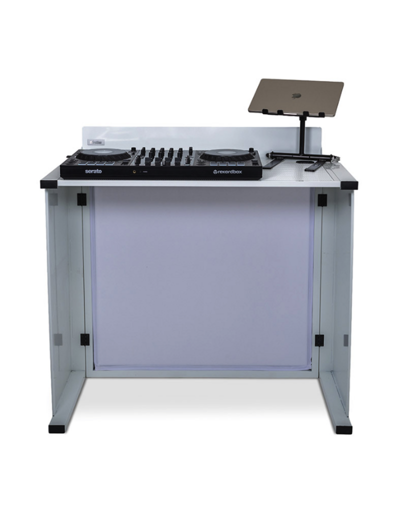 Headliner PRE-ORDER WHITE Headliner Solana Portable DJ Booth ( HL30081)