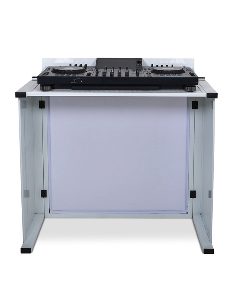 Headliner PRE-ORDER WHITE Headliner Solana Portable DJ Booth ( HL30081)