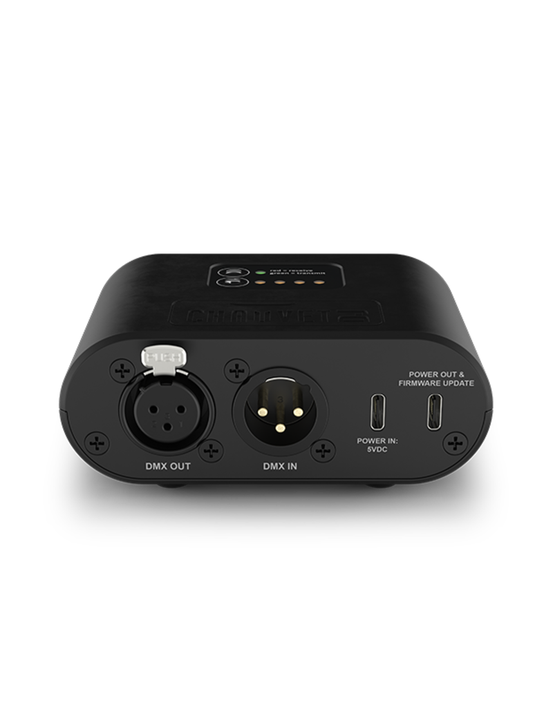 Chauvet DJ Chauvet DJ D-Fi Hub 2 (DFIHUB2): Wireless D-Fi transmitter and Receiver in a Single Unit!