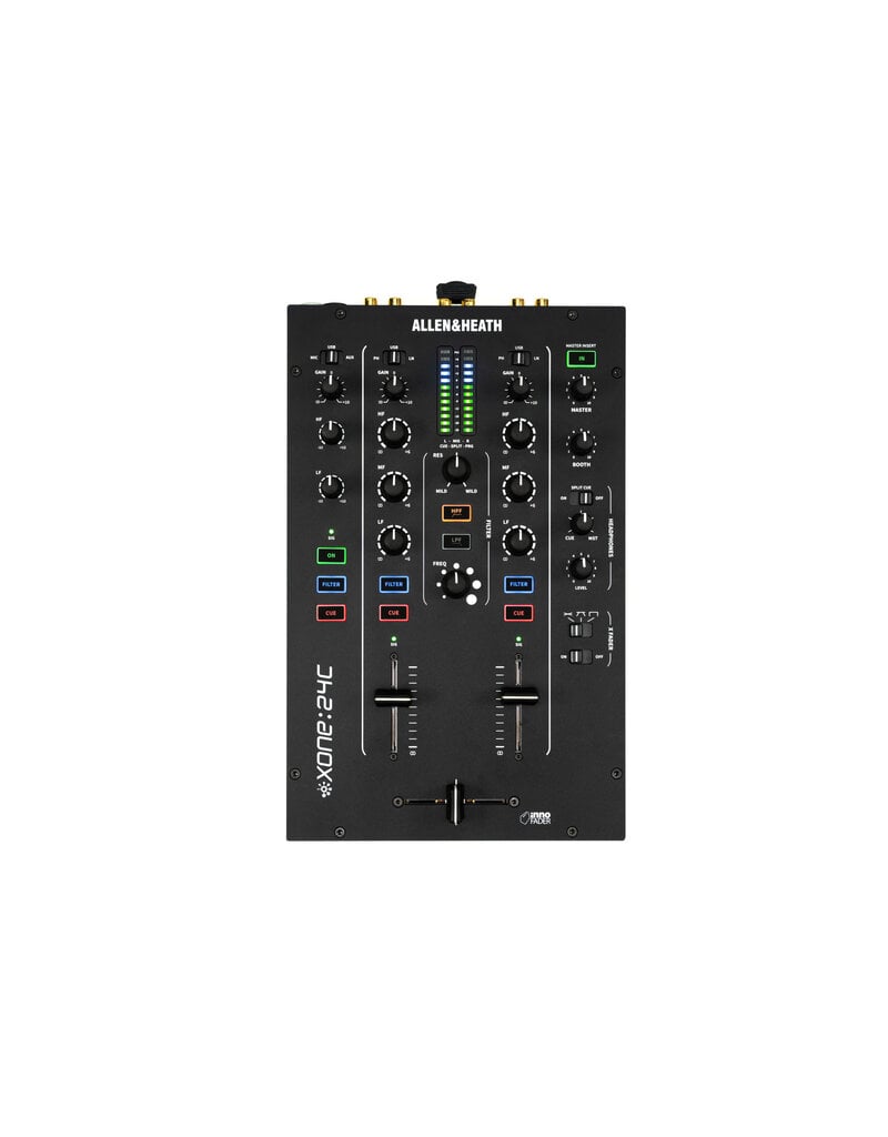 Allen & Heath Allen & Heath Xone:24C Professional 2+1 Channel Hybrid DJ Mixer with USB-C Interface