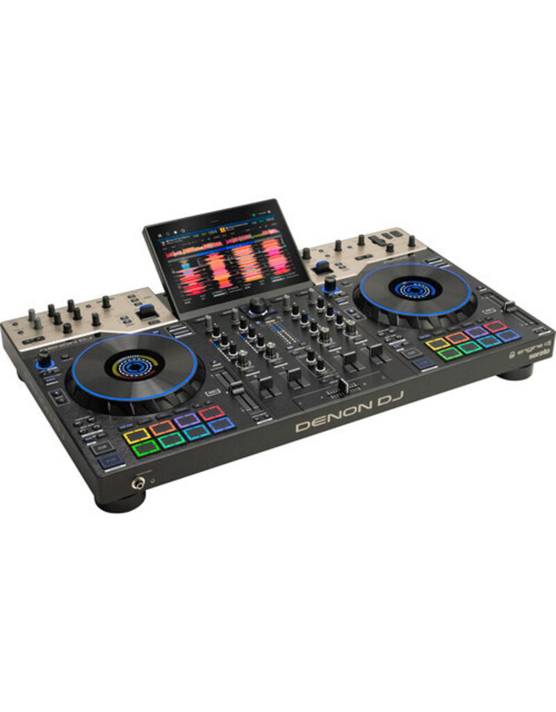 Denon DJ Prime 4 G2 4-Channel Standalone DJ System with Built-In FX, Lighting Output, and Stems