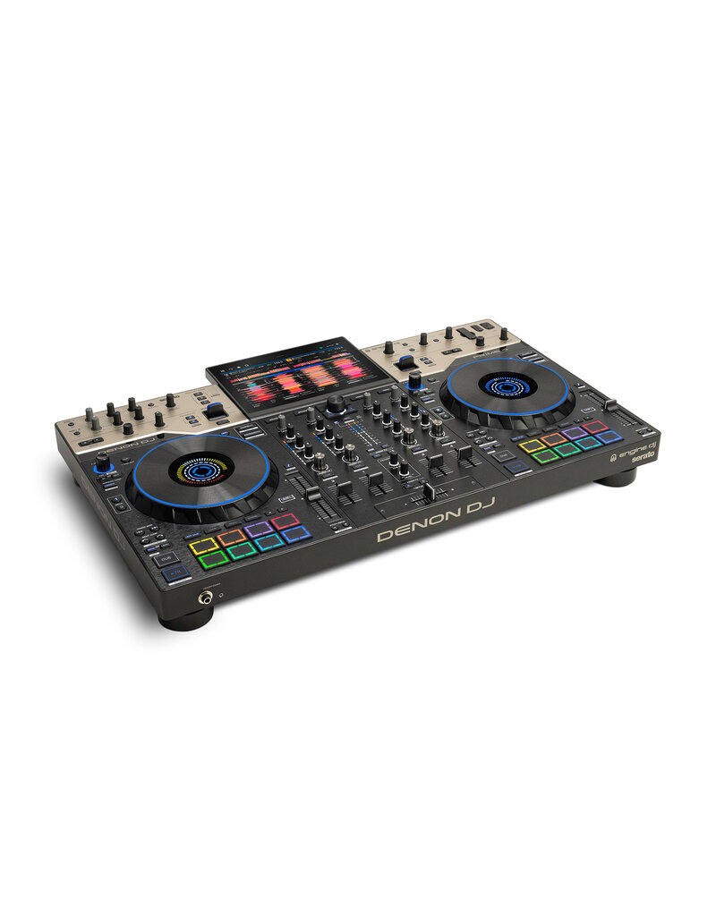 Denon DJ Prime 4 G2 4-Channel Standalone DJ System with Built-In FX, Lighting Output, and Stems (Prime4G2)