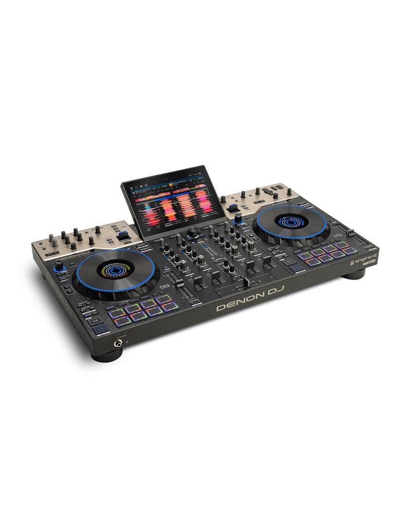Denon DJ Prime 4 G2 4-Channel Standalone DJ System with Built-In FX, Lighting Output, and Stems (Prime4G2)