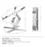 Stxnd STXND Model-X 2.0 360 Rotating Laptop Stand