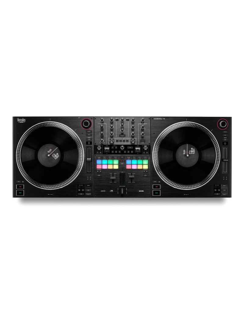 Hercules Hercules DJControl T10: Motorized Performance 2 Channel Controller