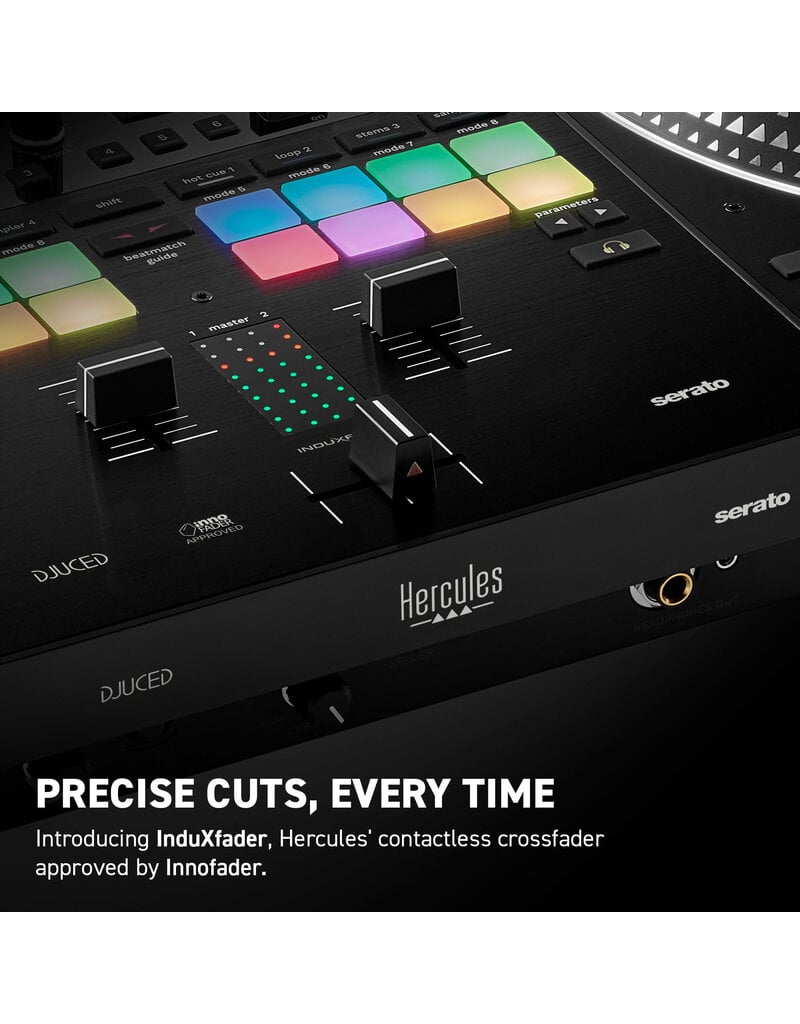 Hercules Hercules DJControl T10: Motorized Performance 2 Channel Controller