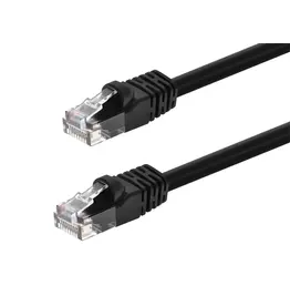 3ft. Black Cat5e Ethernet Patch Cable  - Monoprice (2132)