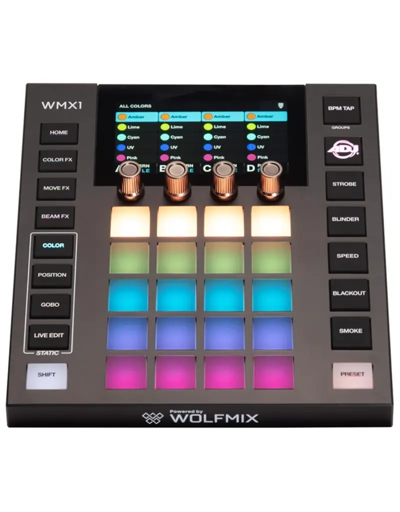 ADJ WMX1 Mk3 Standalone Lighting Control System Powered by Wolfmix (WMX300)