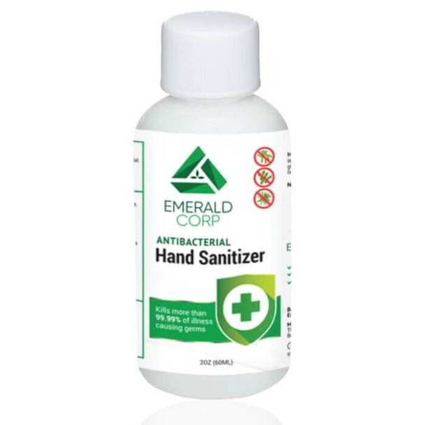 Emerald Corp 2oz Antibacterial Hand Sanitizer