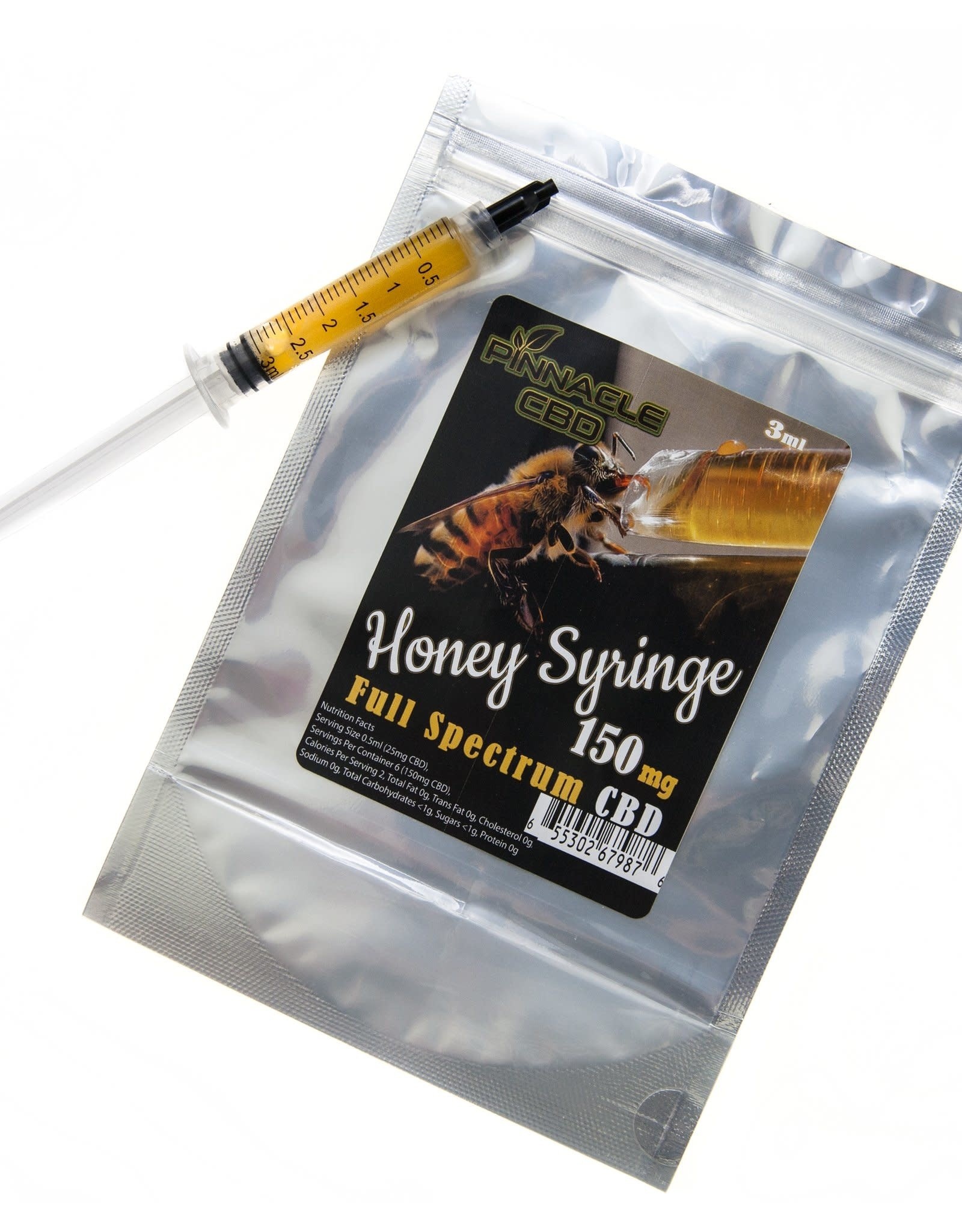 Pinnacle Hemp Full Spectrum CBD Honey Syringe 150mg