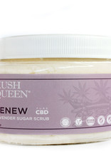 Kush Queen CBD Renew Lavender Sugar Scrub 100mg 16oz