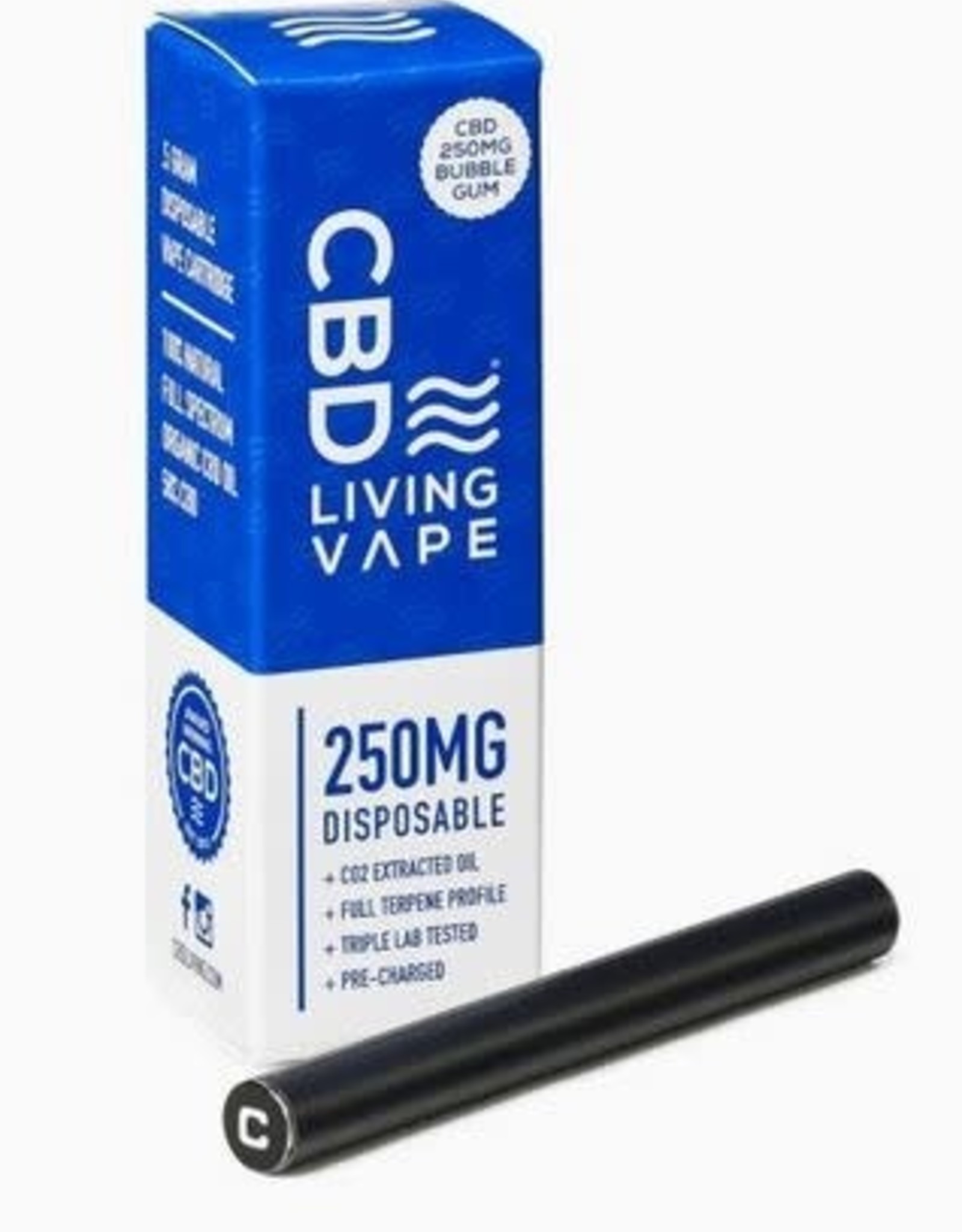 CBD Living CBD Vape Pen Sour Diesel 250mg