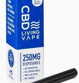CBD Living CBD Vape Pen Blueberry 250mg