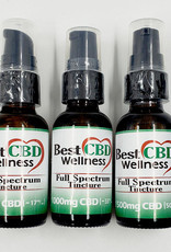 Best CBD Wellness Full Spectrum CBD Oil Tincture 1000mg Unflavored