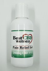 Best CBD Wellness Isolate CBD Pain Relief Gel 240mg 4oz