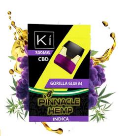 Pinnacle Hemp Full Spectrum Gorilla Glue#4 Ki Pod, Indica 300mg