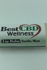 Best CBD Wellness Isolate CBD  Vanilla Mint Lip Balm 50mg