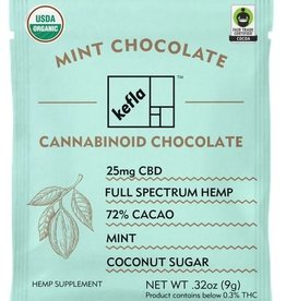 Kefla Organics Organic Full Spectrum CBD Chocolate - Mint Chocolate
