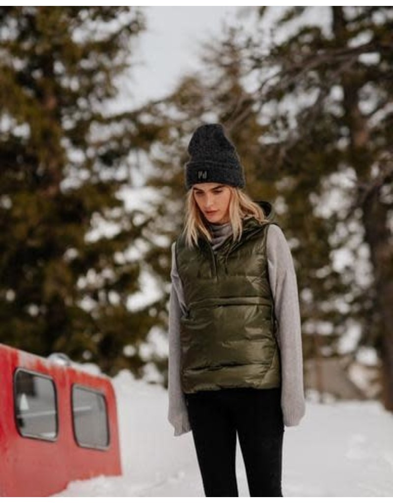 holden side zip puffer jacket