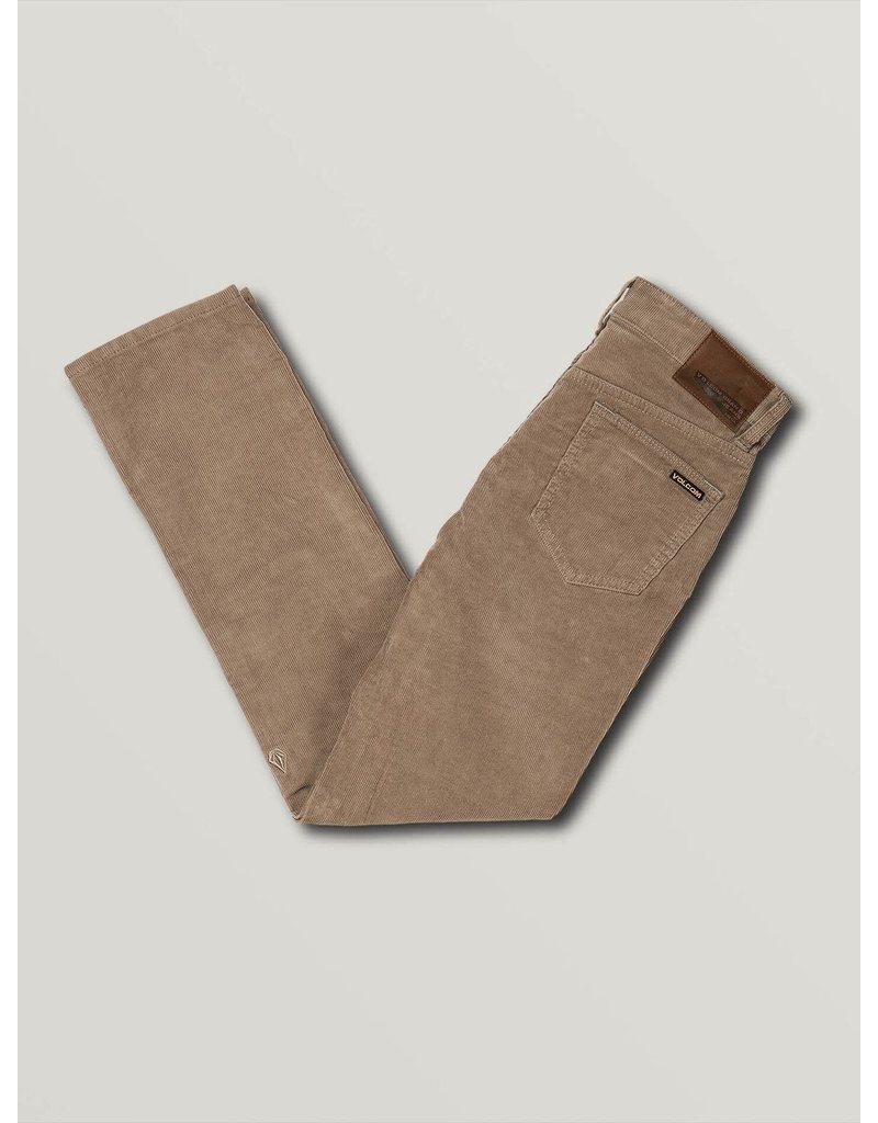 VOLCOM Big Boys Vorta 5 Pocket Cord Slim Fit Jeans