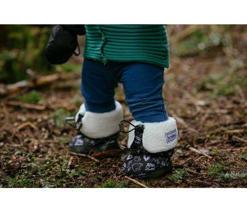 Toddler Booties Print
